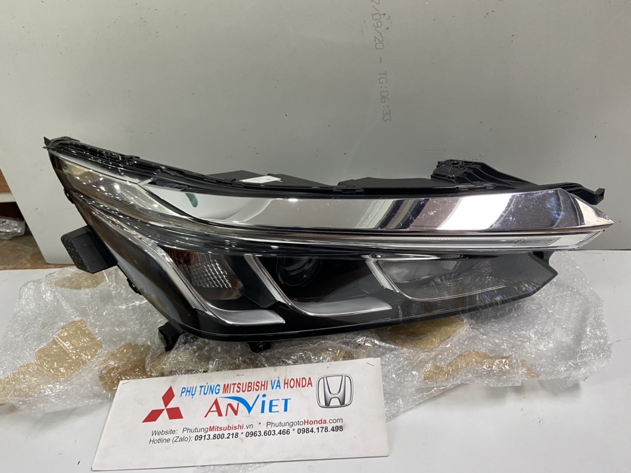 Đèn pha bên phụ xe Honda CITY 2021-2022 bản halogen
